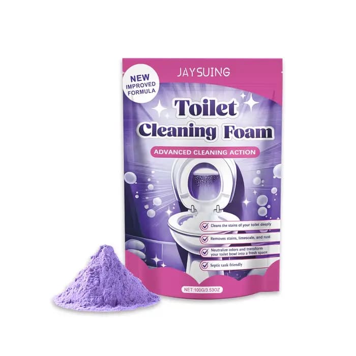  Poudre de nettoyage de toilettes, nettoyage puissant, facile à enlever les taches, élimine les ode