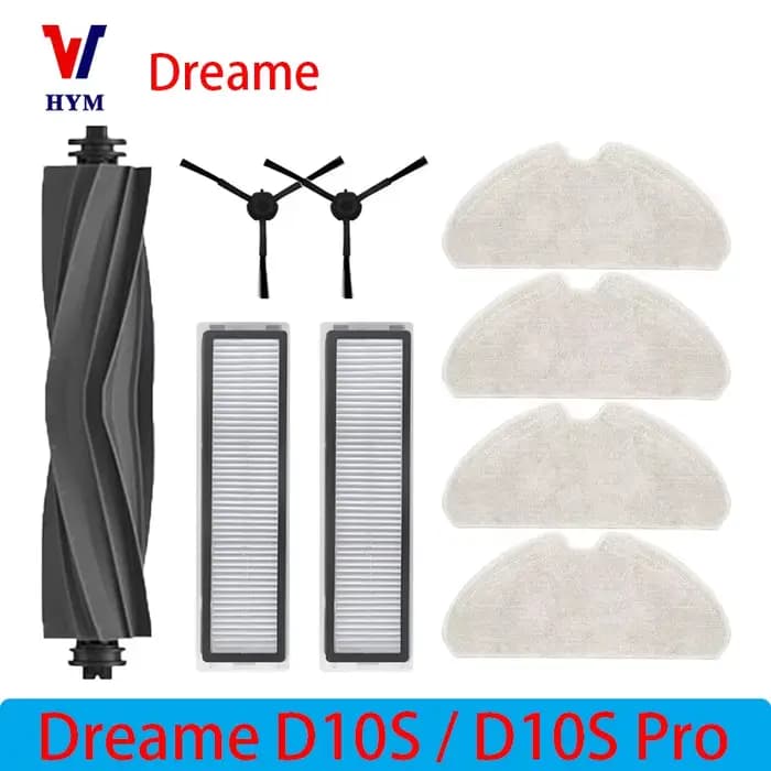 Accessoires pour aspirateur Robot Dreame D10s / D10s Pro, brosse latérale principale, filtre Hepa, c