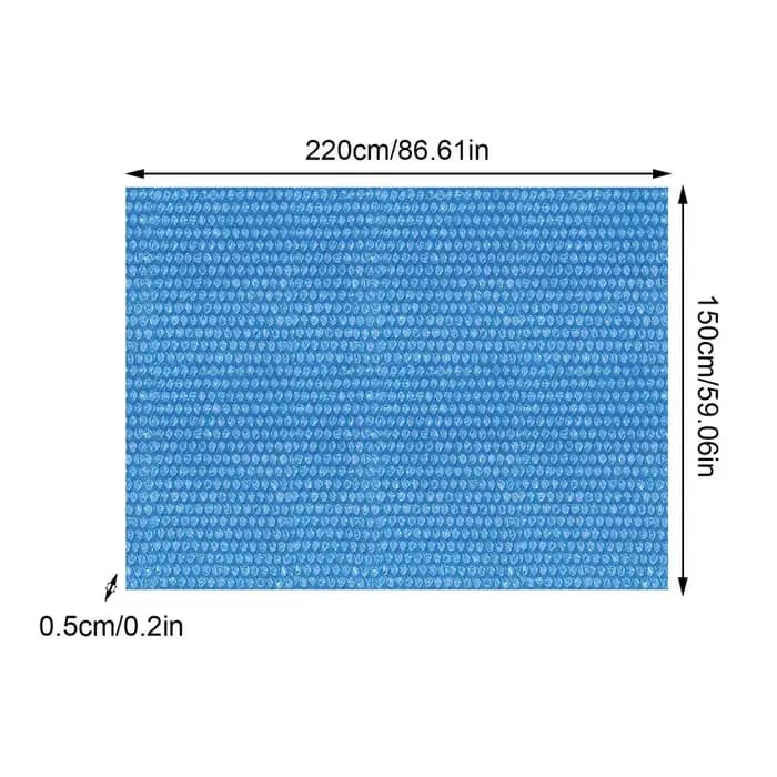 Couverture de protection pour piscine, isolation thermique, anti-poussière, pour la maison, la cour,
