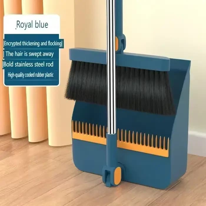 Ensemble balai et pelle ménager, avec tête de balai et pelle à débris, balai de balayage individuel,