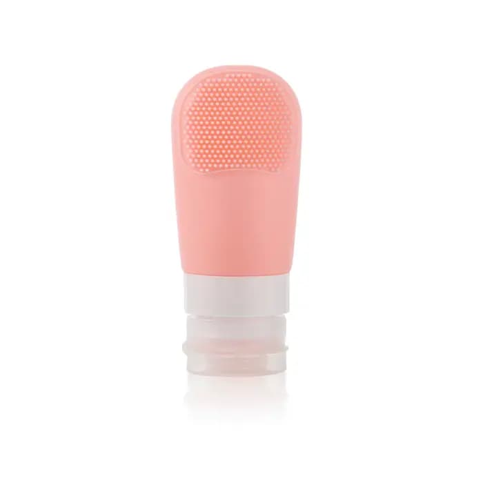 Bouteilles distributrices à ventouse en Silicone (60ml), bouteilles à presser à Tube souple avec con