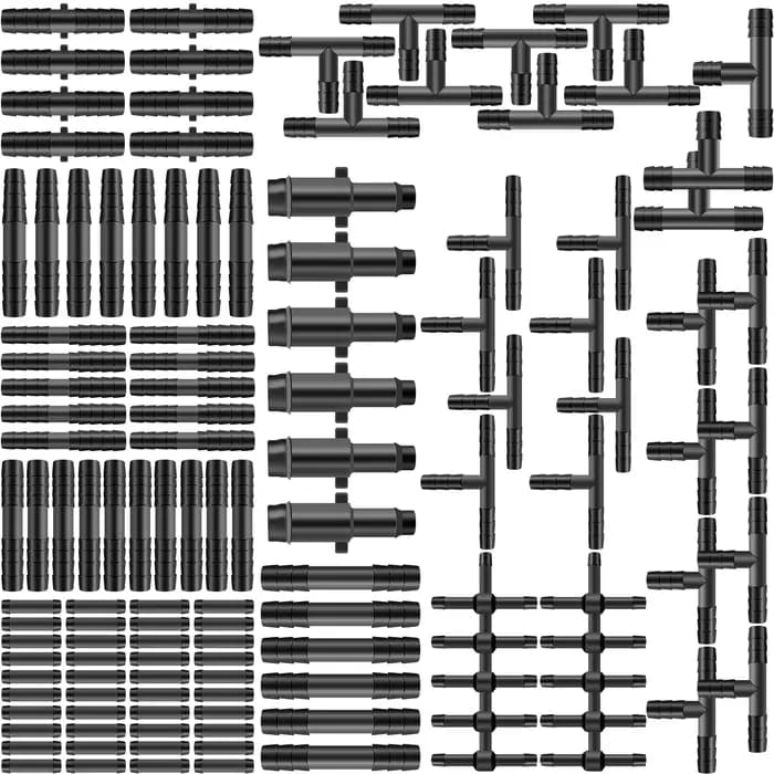 Kit de raccords pour ligne d'aspiration, assortiment de connecteurs, raccords en T pour tuyaux en pl