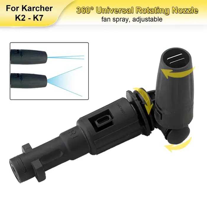 Pour Karcher K haute puissance nettoyeur haute pression pistolet Extension baguette buse conseils mo