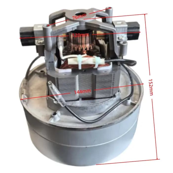 Moteur universel pour aspirateur AC 220V 50/60 HZ 450W 2500r/min F 1200W TB-854-1200 pour remplaceme
