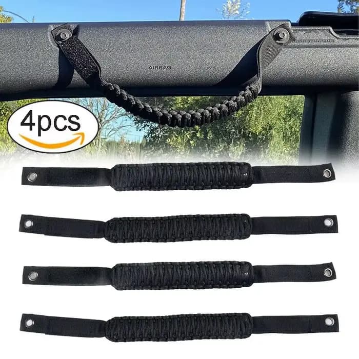 Poignée de voiture avec barre de traction, 4 pièces, pour Ford Bronco 2021 2022