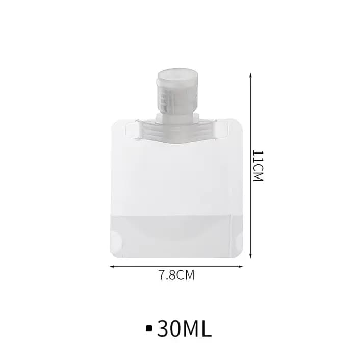 Sac distributeur de Lotion 30/50/100ML, pochette de voyage réutilisable pour shampoing liquide, cont