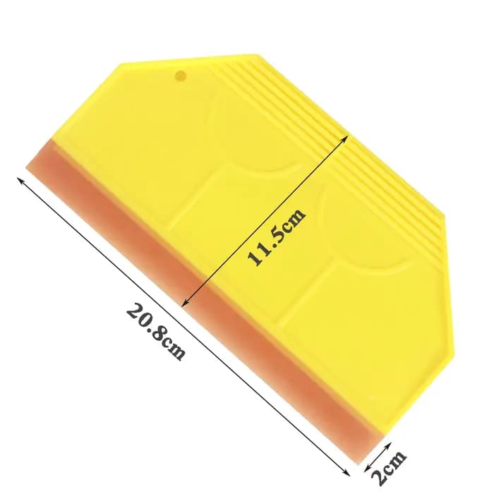 ALIWRAP – grand grattoir en caoutchouc souple, dissolvant d'eau, raclette élargie, papier peint de v