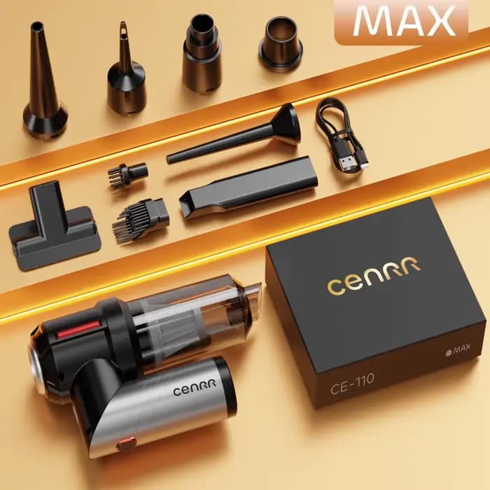 Aspirateur de voiture CENRR Mini 998000PA, aspirateur sans fil puissant et portable pour appareils m