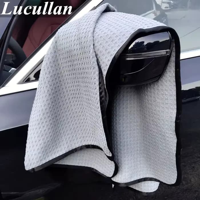 Lucullan – tissu de séchage en microfibre 60x90CM, ne grattache pas ou tourbillonnant, serviette gau