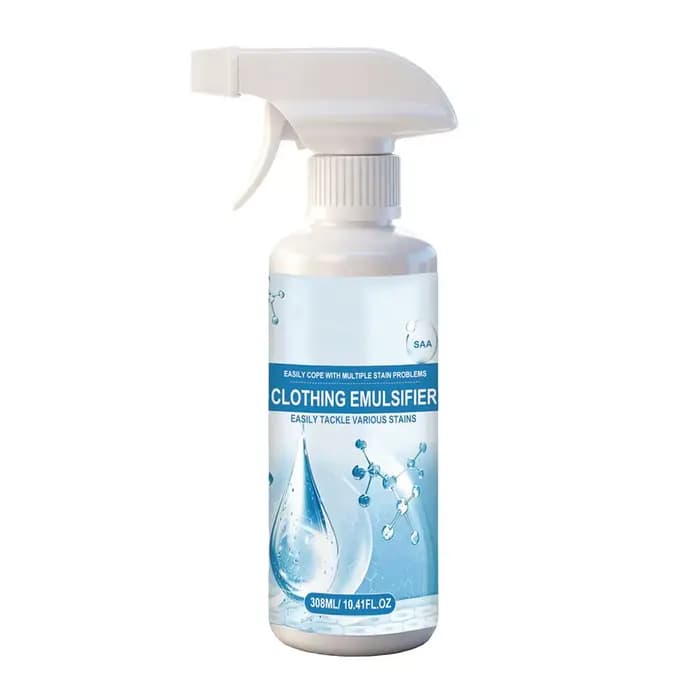 Spray détachant 300 ml, émulsifiant non ionique, détergent puissant pour la décontamination, taches 
