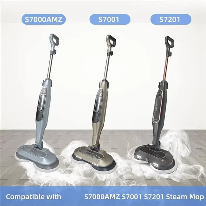 Paquet de BSEVB-12 tampons de vadrouille à vapeur robustes pour vadrouille à vapeur S7000AMZ, tampon