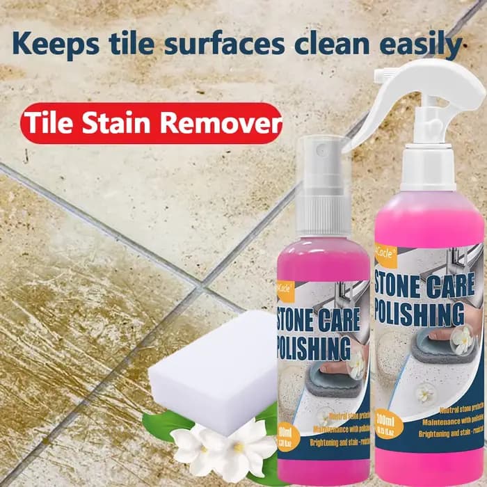 Nettoyant et restaurateur de taches de pierre, dissolvant de poussière et d'écailles, pour quartz, c