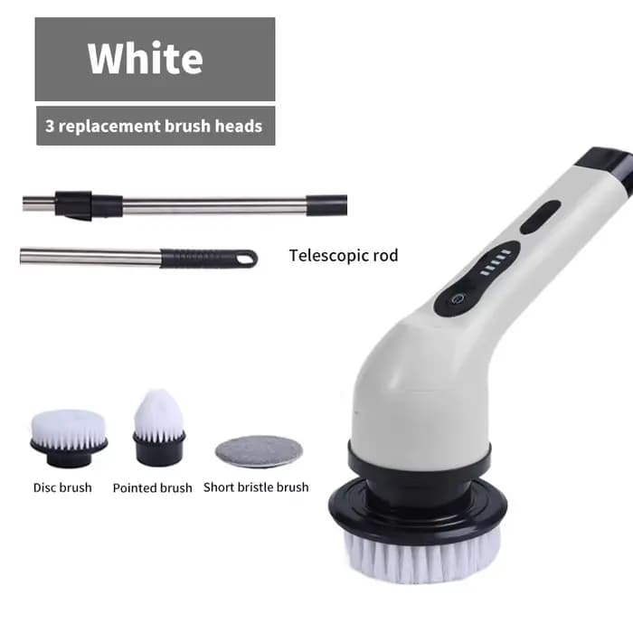 Brosse de nettoyage électrique 9 en 1, épurateur de nettoyage à rotation électrique, outils de netto