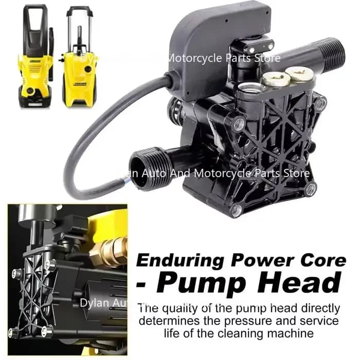 2500W 2900PSI haute pression auto-amorçante diaphragme pompe à eau laveuse Machine de nettoyage pomp
