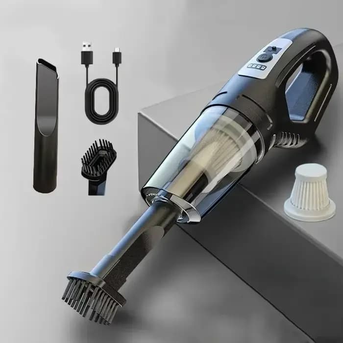 Aspirateur sans fil à aspiration puissante, Rechargeable, à main, Charge rapide, pour voiture, maiso