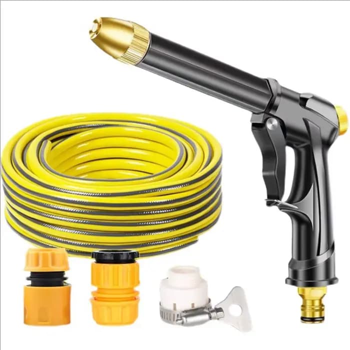 Pistolet de lavage haute pression, tuyau d'arrosage de jardin, ensemble de tuyaux d'arrosage résista