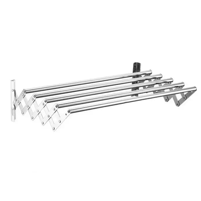 Vaccage des vêtements mural pliable, gain de place, facile à utiliser, salle de lavage, T1