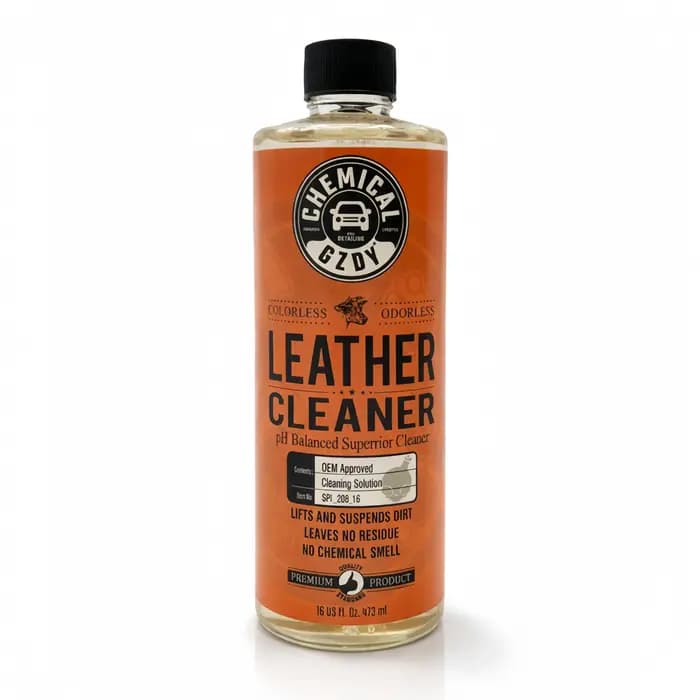 Nettoyant pour cuir 16 oz – Nettoyant pour cuir de voiture à pH équilibré, élimine la saleté et les 