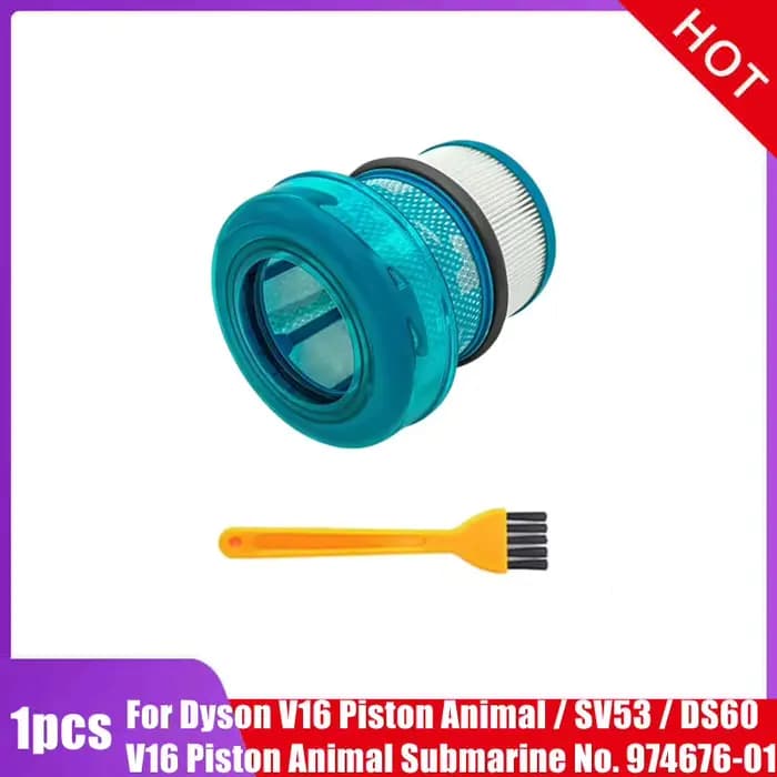 Filtre pour Dyson V16 Piston Animal/Dyson V16 Piston Animal sous-marin SV53/DS60 974676-01, pièces p