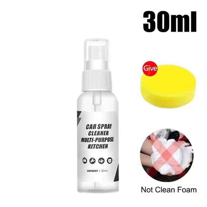 Nettoyant mousse multi-usages pour voiture, cuisine, cuir, intérieur automobile, surfaces domestique