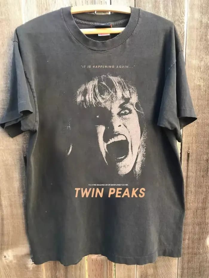 T-shirt unisexe de style classique Twin Peaks Laura Palmer Charcoal, nouveau t-shirt vintage pour ho