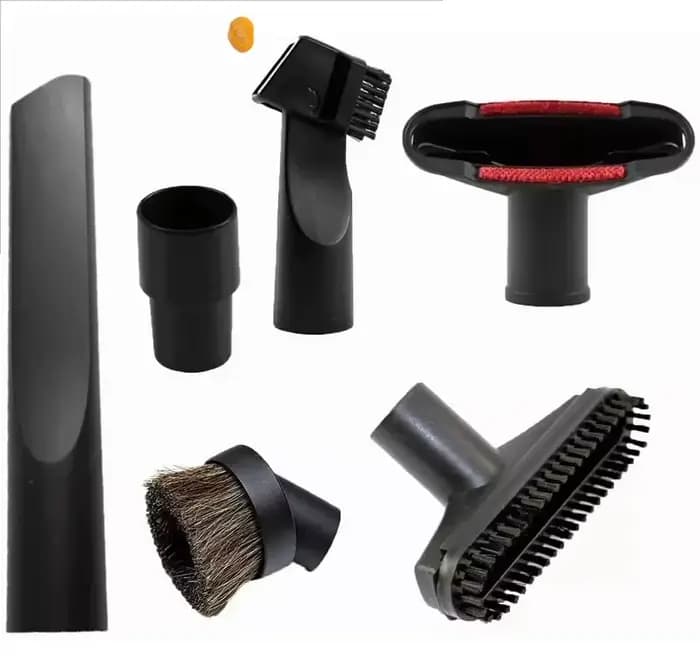 6 accessoires pour aspirateur, buse de 1 1/4 pouce et 1 3/8 pouce, brosse, outil pour les fentes, ac