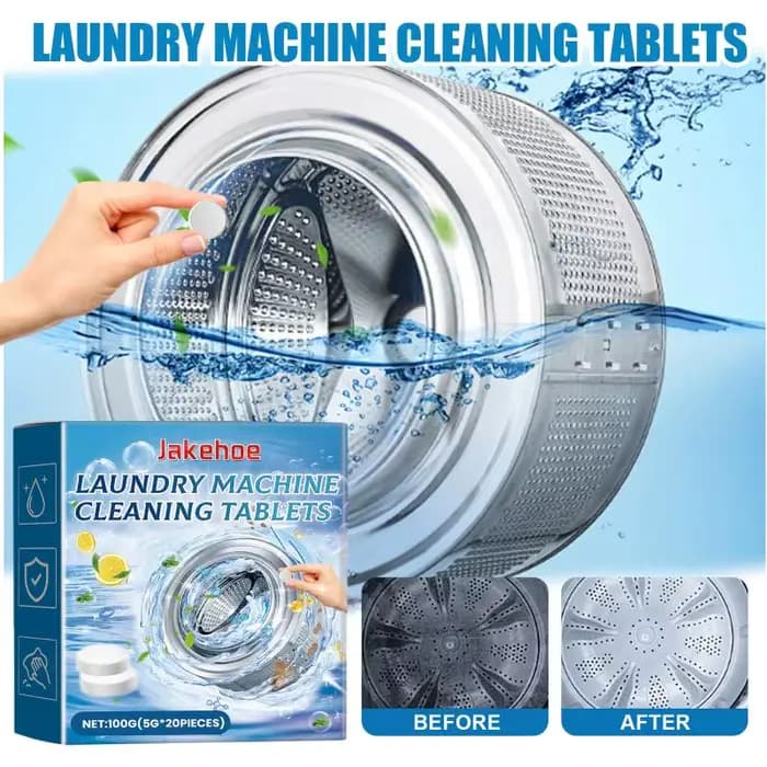 Tablettes Nettoyantes pour Lave-linge : Éliminez la Saleté, Neutralisez les Odeurs, Réduisez la Croi
