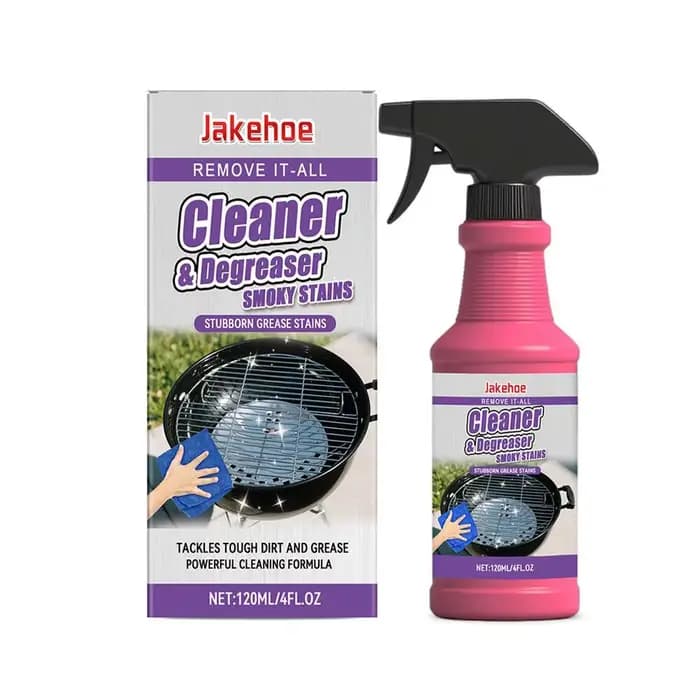 Spray nettoyant pour grille de barbecue 120 ml, nettoyage puissant, élimine la graisse tenace, élimi