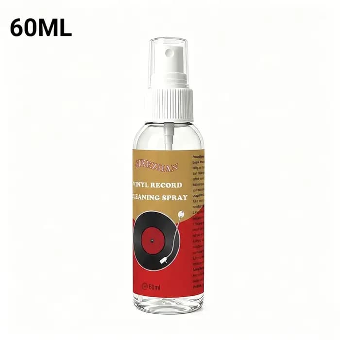 Spray nettoyant pour disques vinyles SIKEZHAN (60ml) |   Anti-statique, éliminateur de poussière et 