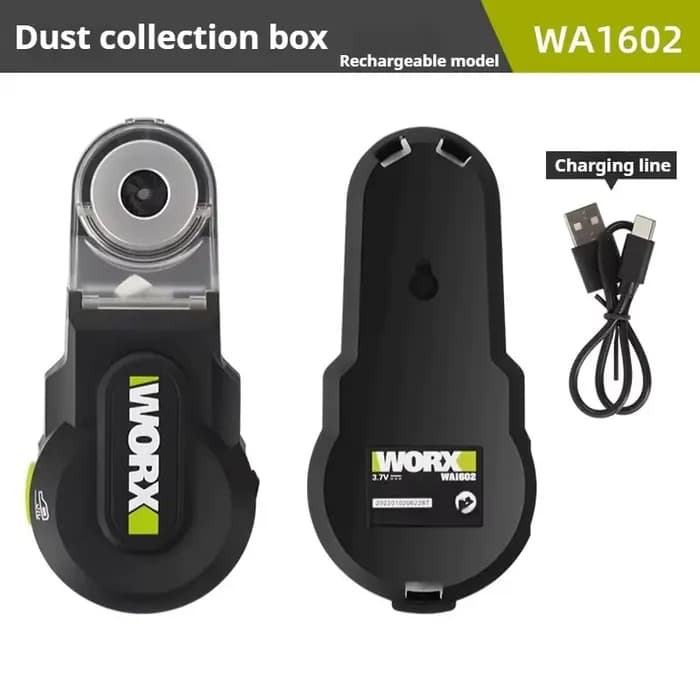 WORX WA1602 aspirateur puissant Original 13Kg attraction 35ml boîte à poussière visuelle USB type C 