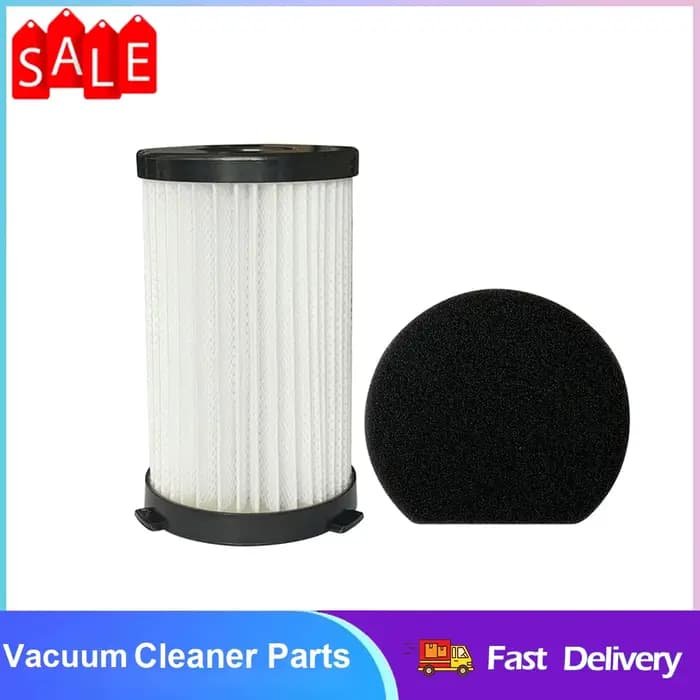 Filtre lavable réutilisable avec éponges pour aspirateur TurboTronic TT-VS6 pièces de rechange pour 