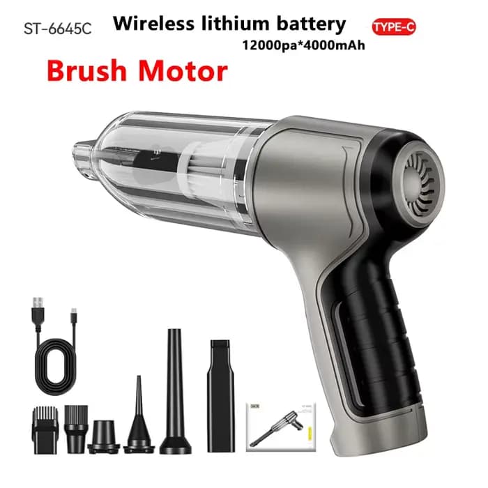 Aspirateur sans fil personnalisé pour voiture, aspirateur automatique à sec pour la maison et les to