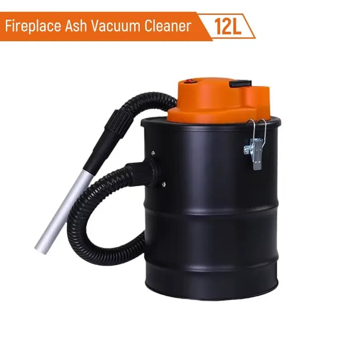 Aspirateur de cendres de cheminée 12L, aspiration puissante, baril domestique, 220V, 800W, pour hôte
