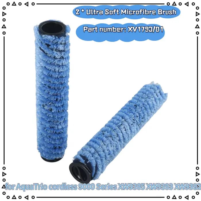 Brosse d'aspirateur pour AquaTrio sans fil série 9000 XW9385 XW9383 XW9382, accessoires de remplacem