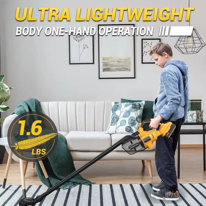 Aspirateur à main avec 2 filtres, aspirateur électrique sans fil pour maison, voiture, nettoyage des