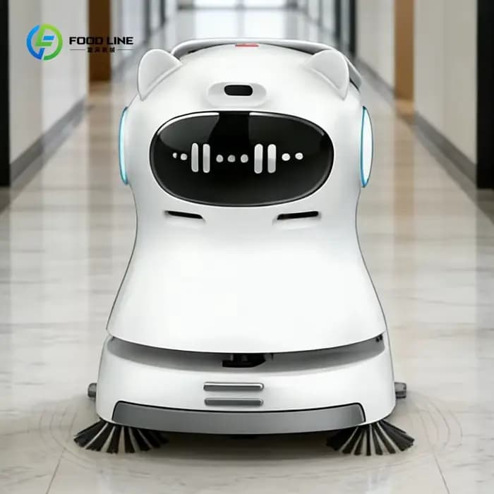 Robot de nettoyage innovant, robot de nettoyage commercial intelligent, laveur de sols automatique, 