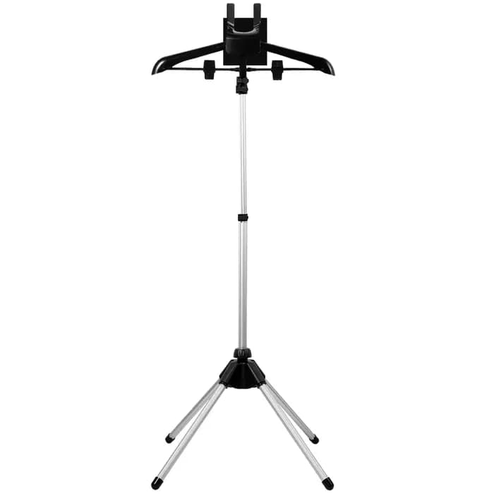 Support de vapeur télescopique pour vêtements, support de vapeur réglable en hauteur, cintre pliable