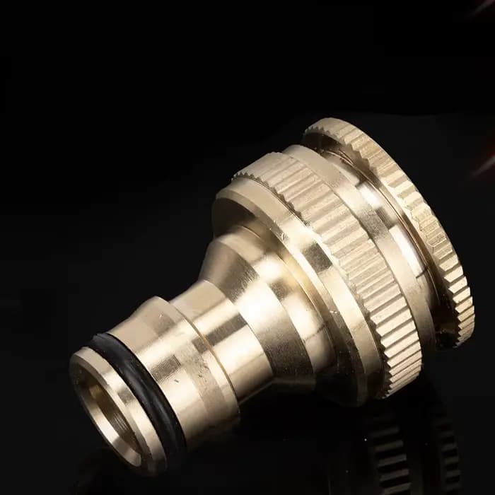 Adaptateur de tuyau de laveuse à pression, connecteur de robinet de tuyau en laiton 3/4 ''1/2'' adap