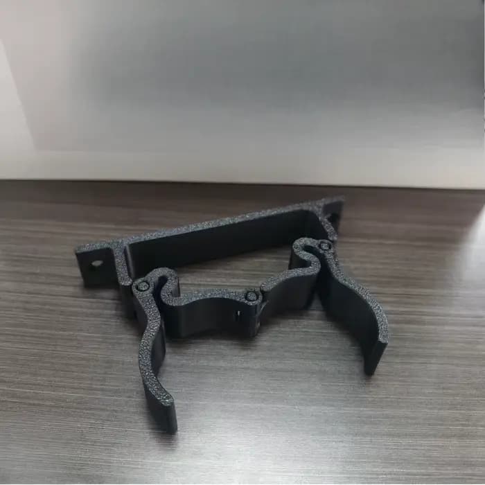 Support mural pour aspirateur avec trous de 5,5 mm, support de rangement peu encombrant équipé d'un 