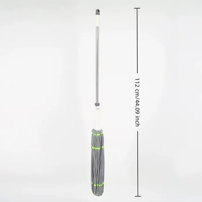 ♥ Vadrouille rotative mains libres – Vadrouille sèche/humide à double usage avec une forte absorptio