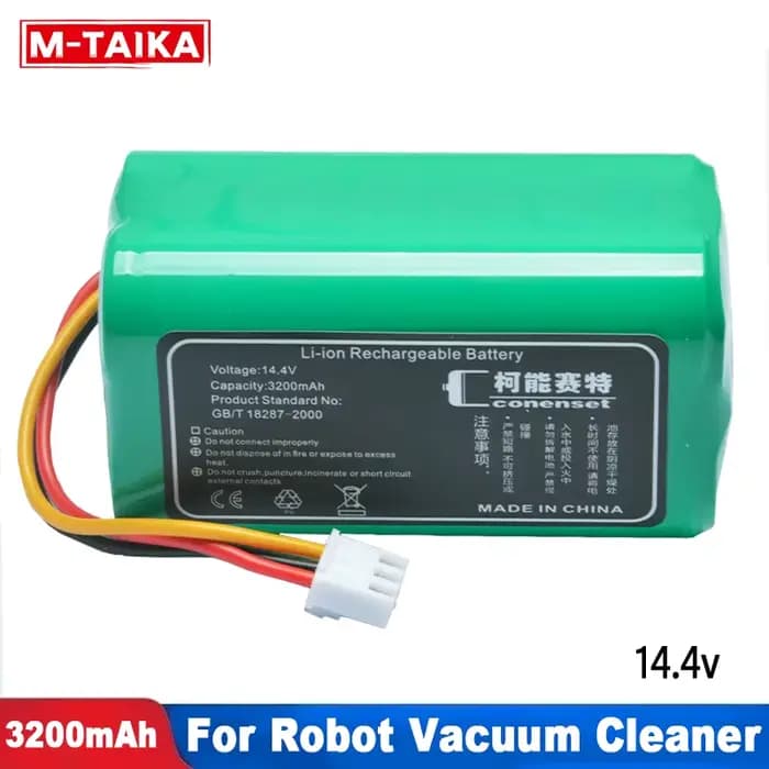 Batterie 3200mAh 14.4V pour aspirateur Robot ABIR X5 X6 X8 R20 LIECTROUX C30B XR500, accessoires et 