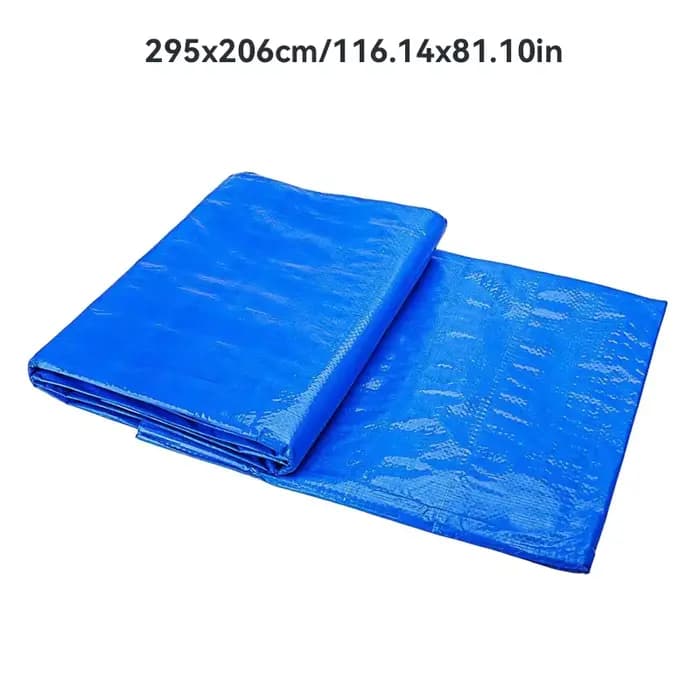 Bâche de sol de piscine extérieure, coussin de revêtement rectangulaire, empêche les perforations ou