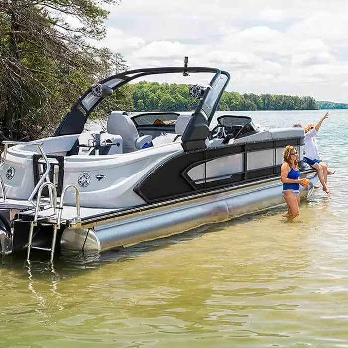 Nouveau Catamaran Commercial 2026 : Bateau Ponton de Luxe à Conception Rapide DIY pour Divertissemen