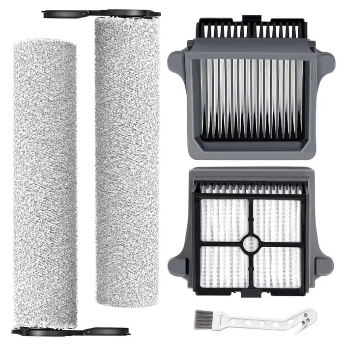 Kit de remplacement de brosse à vapeur et de filtre Floor ONE S7 compatible avec l'aspirateur sans f