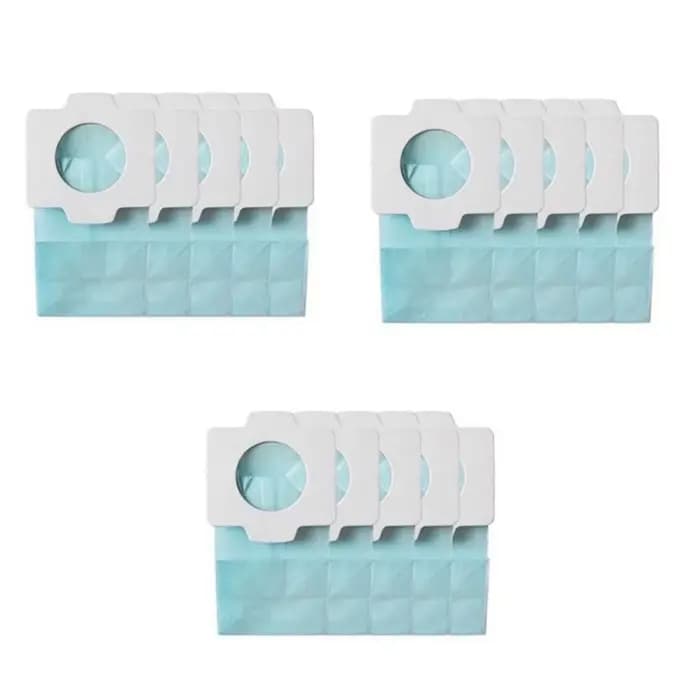 Sac à poussière sous vide de remplacement, 15 pièces, Compatible avec Makita CL102 CL104 CL107 CL182