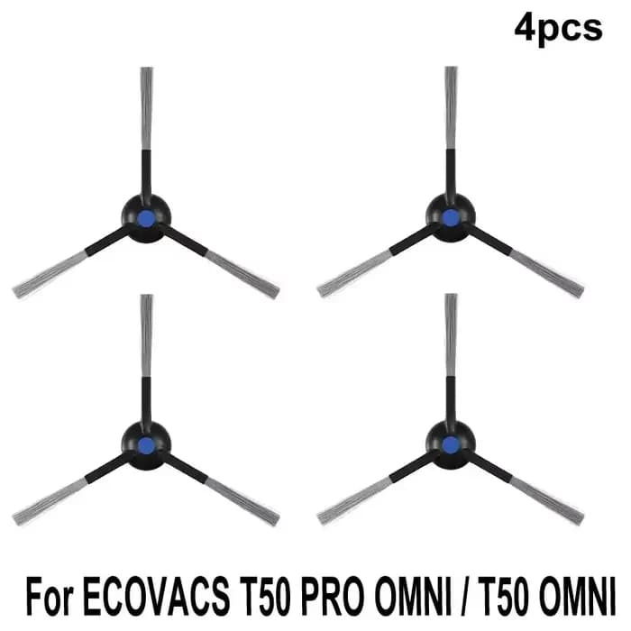Accessoires pour ECOVACS T50 PRO OMNI / T50 OMNI : brosses latérales principales, chiffons de nettoy