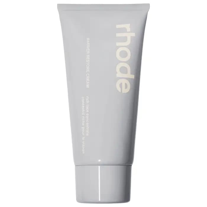 Crème réparatrice Rhode Barrier Restore, hydratant quotidien apaisant pour peaux sensibles, crème ré