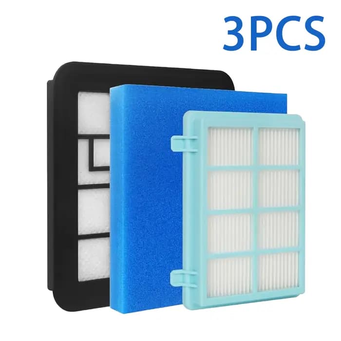 Filtres pour Philips PowerPro Compact Cyclone 5, compatibles avec Philips FC9332/FC9331/FC9334/FC933