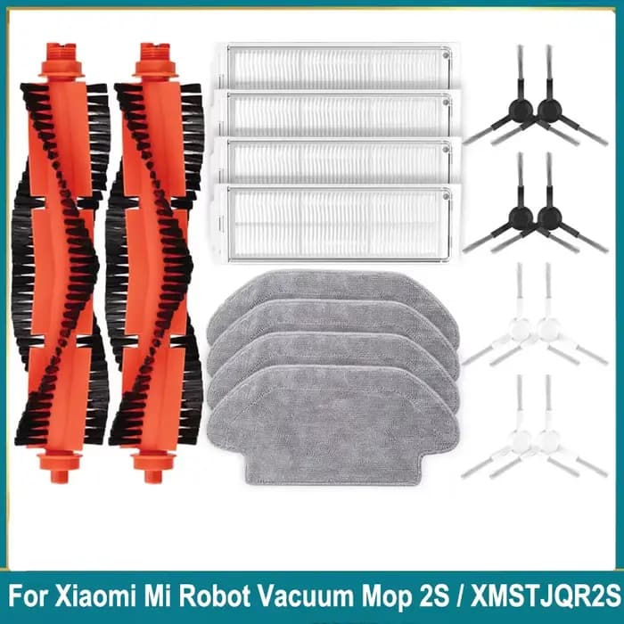 Filtre pour aspirateur Robot Xiaomi Mijia 2S 3C Mi, accessoires P, tissus de vadrouille, brosse laté