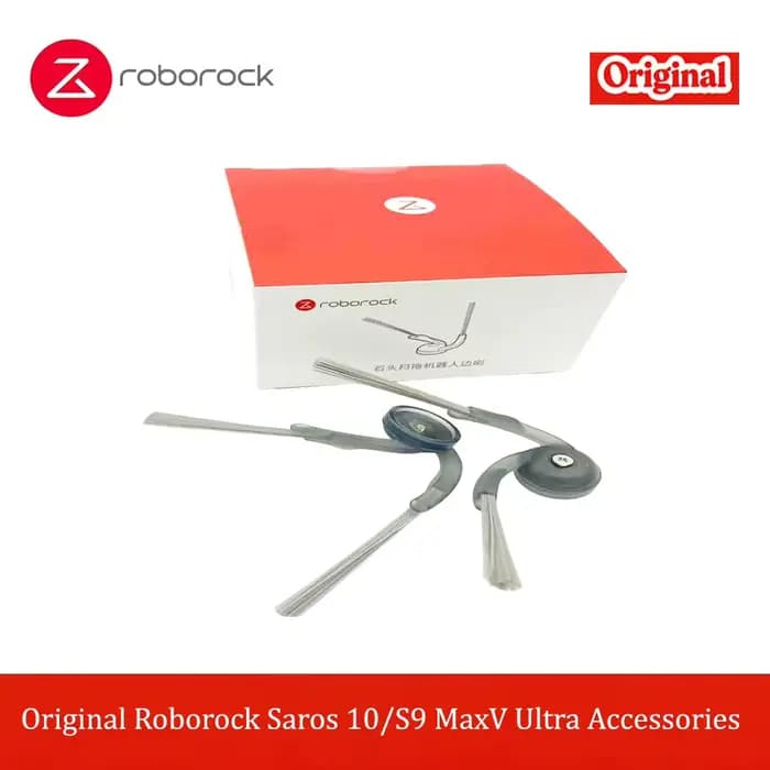 Accessoires d'origine Roborock Saros10 : brosse principale, filtre, brosse latérale, pièces de recha